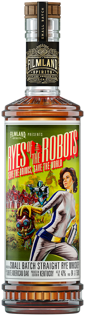 Filmland Ryes of the Robots Small Batch Rye Whiskey