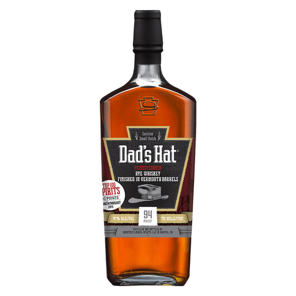 Dad's Hat Pennsylvania Rye Whiskey Finished in Vermouth Barrels